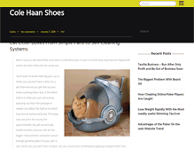 Tablet Screenshot of cole-haan-shoes.com